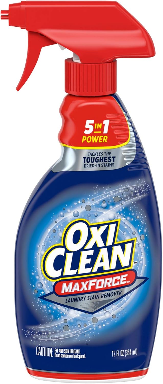 OxiClean MaxForce Laundry Stain Remover Spray, 12 Fl. oz.: Health & Personal Care