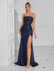 ADYCE Elegant Evening Dress Women Party Long Formal