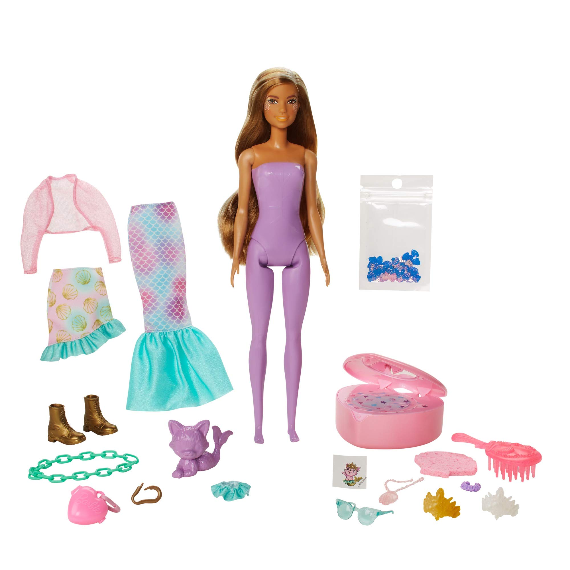 Barbie Color Reveal Peel Mermaid Fashion Reveal Doll