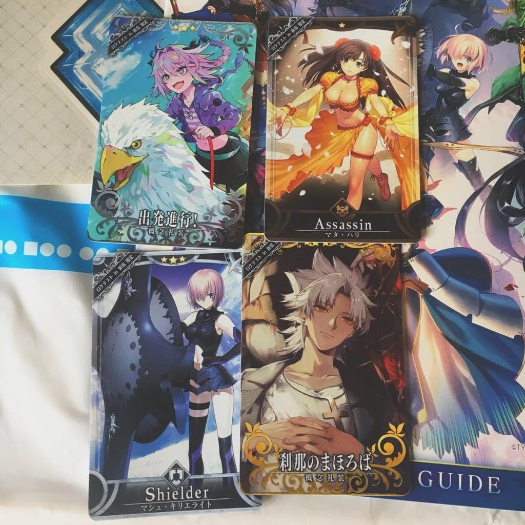 Amazon Co Jp Aime Fgo アーケード ロケテスト Fategrand Order Arcade 限定 概念礼装 マタハリ マシュキリエライト 刹那のまほろば 出発進行 ホビー 通販