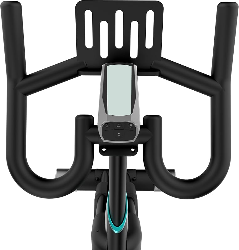 Bicicleta Estática Indoor con Resistencia Magnética y Volante de Inercia 24Kg DrumFit Indoor 24000 Magnetic Connected. APP, 8 Niveles de Resistencia, Pantalla, Sillín y Manillar Ajustables