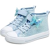 Toandon Kids Adorable Fashion High Top Casual Canvas Sneakers