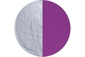 BULLSEYE GLASS CO. 5 Oz Violet Transparent Striker Powder Frit - 90 Coe