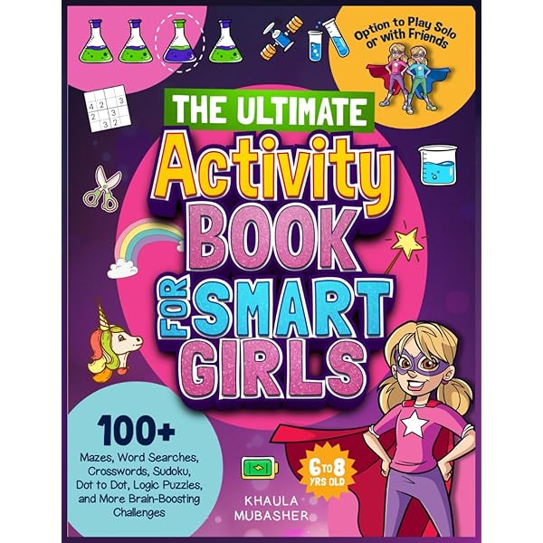The Ultimate Activity Book for Smart Boys: 100+ Mazes, Word
