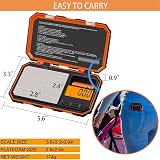 UNIWEIGH Digital Gram Scale 200g/0.01g Pocket Mini Free Calibration Weight view 5