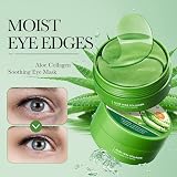 QEEROYO Aloe Vera Eye Patches 60Pcs Under Eye Masks Dark Circles Puffiness view 3