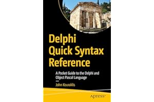 Delphi Quick Syntax Reference: A Pocket Guide to the Delphi and Object Pascal Language