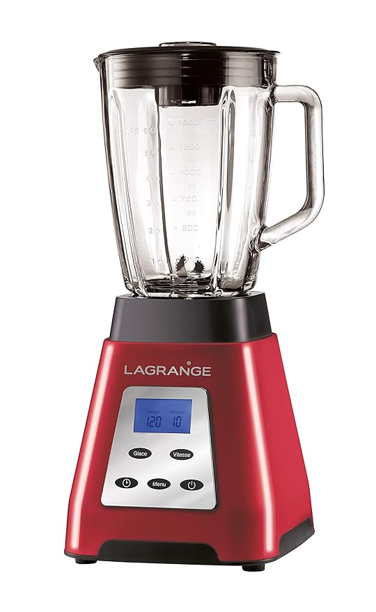 Amazon.de Lagrange 609 002 Tabletop Blender Red 1.5L 1000 W Blenders