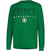 Ultra Game NBA Boys Long Sleeve Athletic Quick Dry Performance T-Shirt