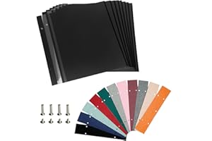 Spbapr Photo Album Self Adhesive Scrapbook Refill Pages for 13.2x12.8inch Photo Album