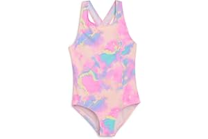 Lands' End Girls' Swimwear UPF 50 One Piece Swim Suit (XS-XL)