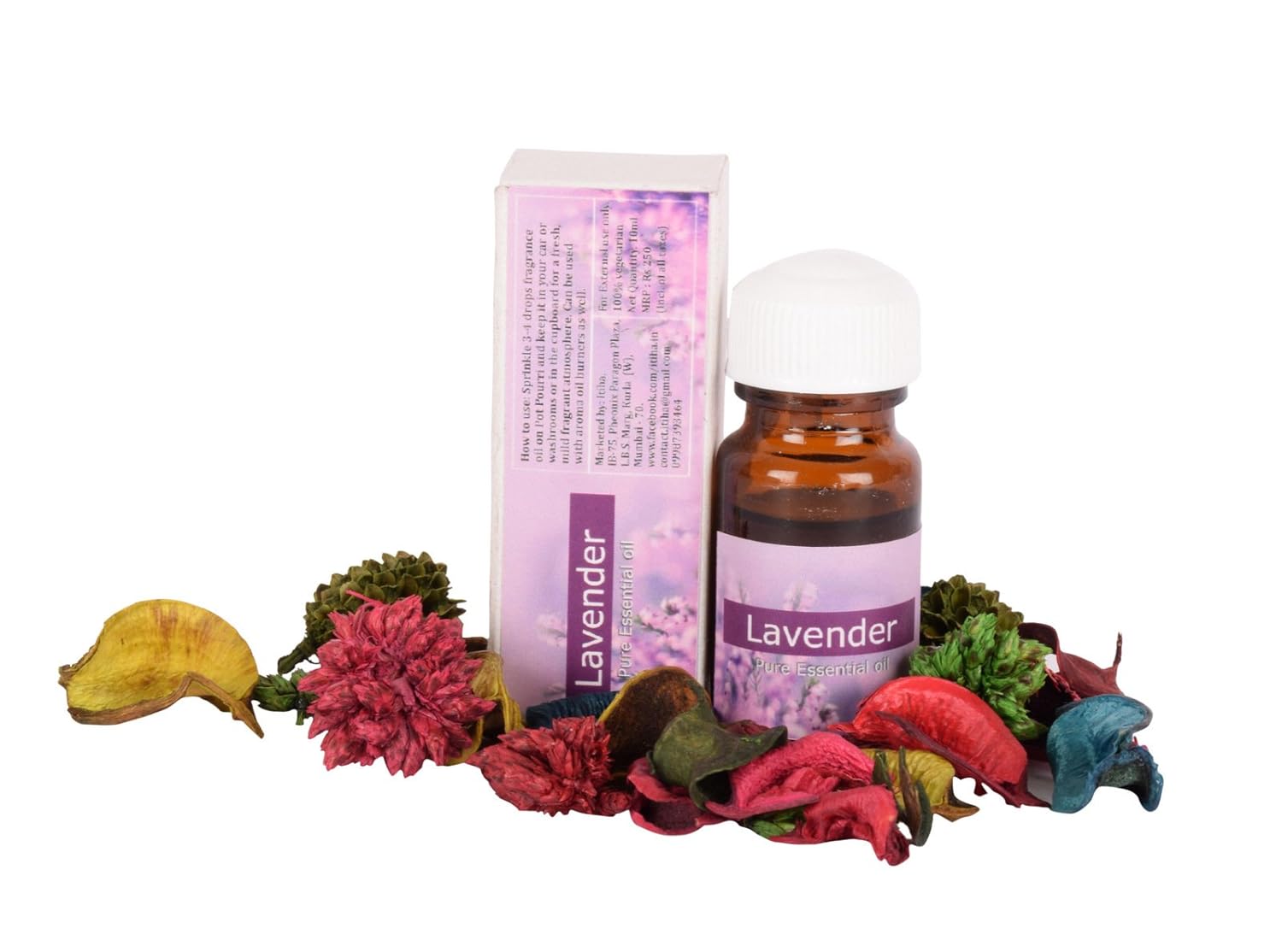 Lavender Essential Aroma Oil (10ml) Amazon.in Home & Kitchen