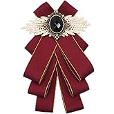 bow pins red corsage bow ties for men women self tie bow brooch collar fashion PreTied Neck Tie bowknot Bow Tie brooch for shirts