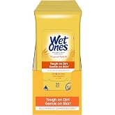 Wet Ones Antibacterial Hand Wipes, Tropical Splash, 20 ct (10 Pack) | Travel pack hand sanitizer wipes, Tropical pineapple scent, Made with aloe, Hypoallergenic, Paraben free, No sticky residue
