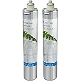 Pentair Everpure H-1200 Quick-Change Filter Cartridge Set, EV928201, NSF Certified to Reduce Lead, Replacement Pack for Everpure H-1200 Drinking Water System, 1,000 Gallon Capacity, 0.5 Micron