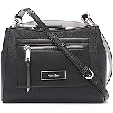 Calvin Klein womens Hadley Triple Compartment Crossbody