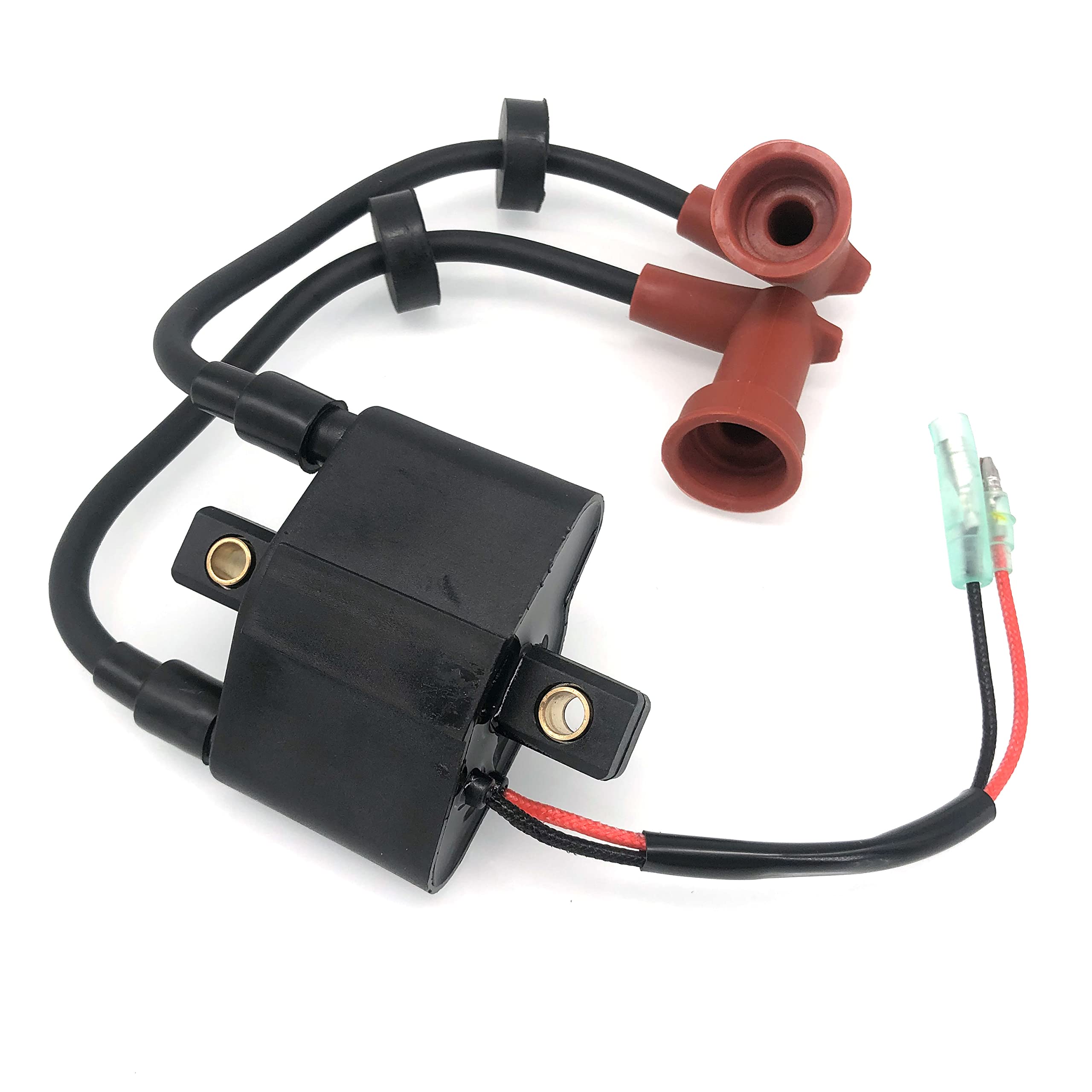 Photo 1 of Outboard Ignition Coil For Yamaha 6 8 9.9 15 20 25 30 40 HP 6HP 8HP 9.9HP 15HP 20HP 2/4-Stroke 65W-85570-01/00,680-85570-09/02/01/00,689-85570-21/20,6E7-85570-19/10,6F5-85570-12/13,6G8-85570-21/20