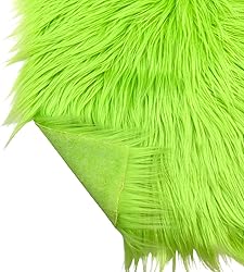Ice Fabrics Faux Fur Fabric Squares - 20x20 Inches