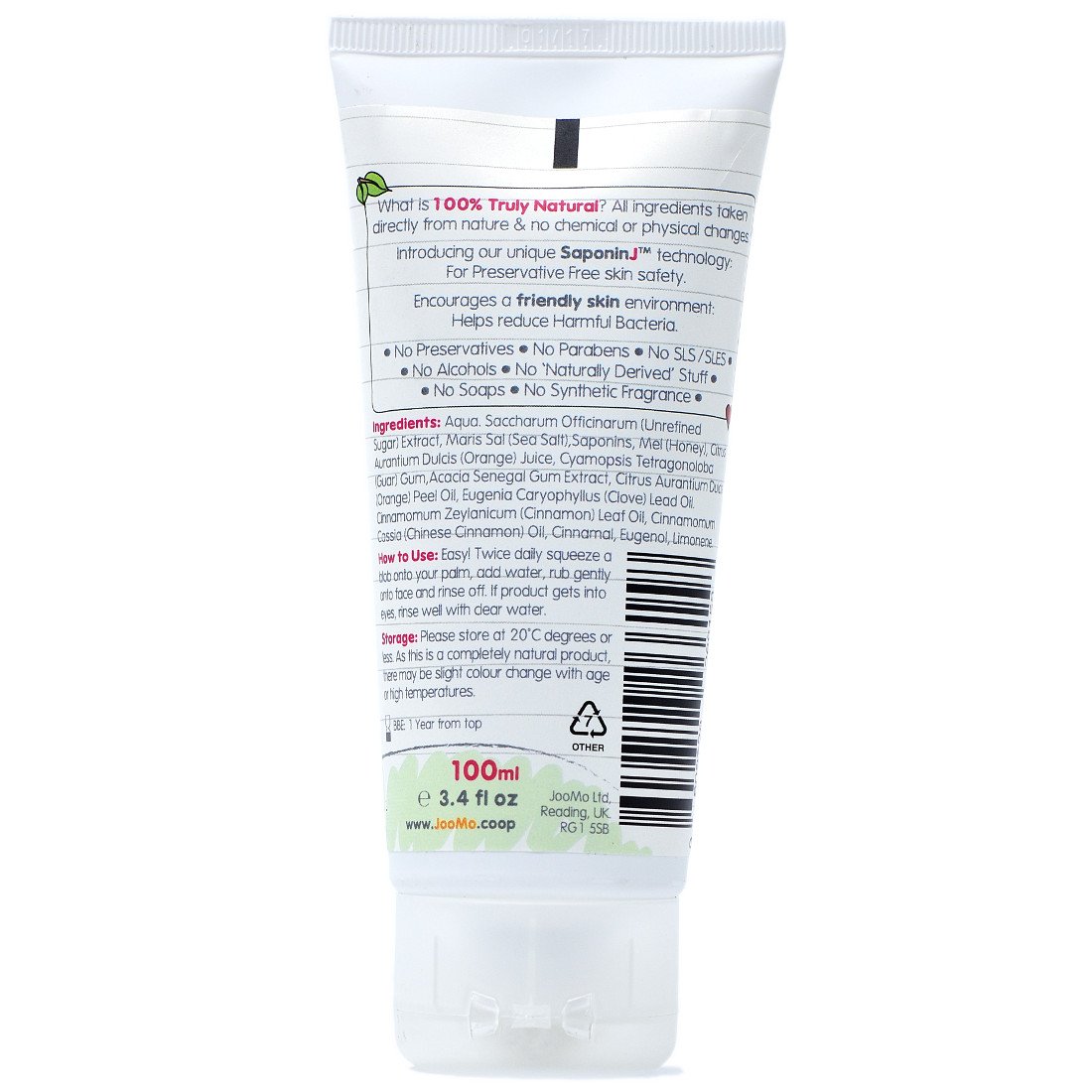 Buy Joomo 100 Natural Face Wash For Girls Preservative Free 2in1 Cleanser Moisturiser Online At Low Prices In India Amazon In