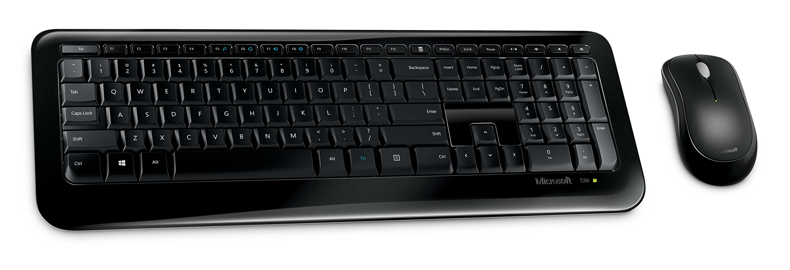 Microsoft Wireless Desktop 850 with AES (PY900001) keyboard and Mouse 885370997682 eBay