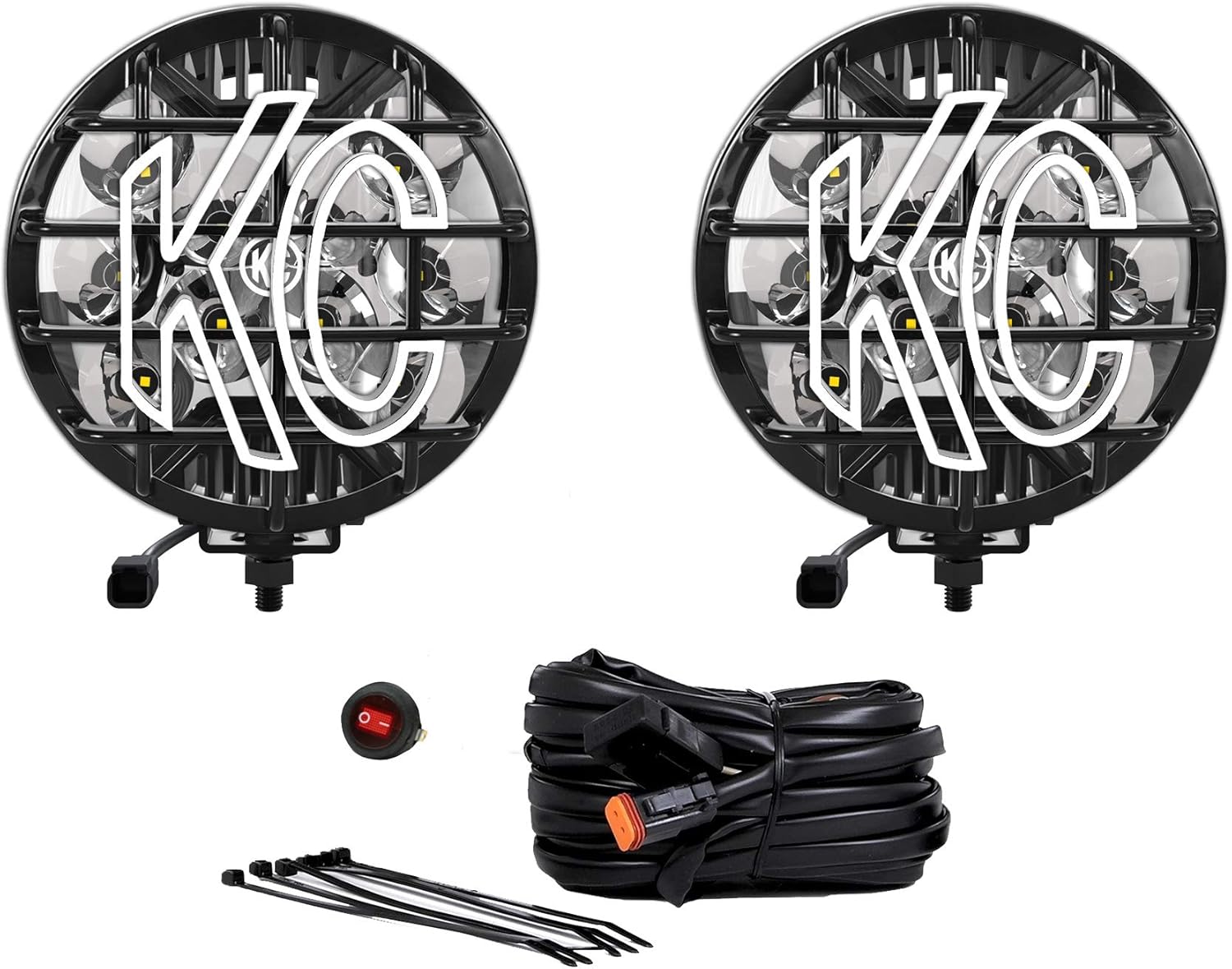 100 SlimLite LED Black Spot Beam - Pair Pack System