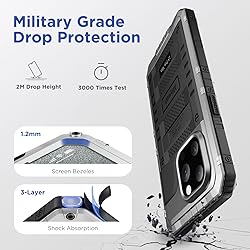 Mitywah Waterproof Case for iPhone 15 Pro