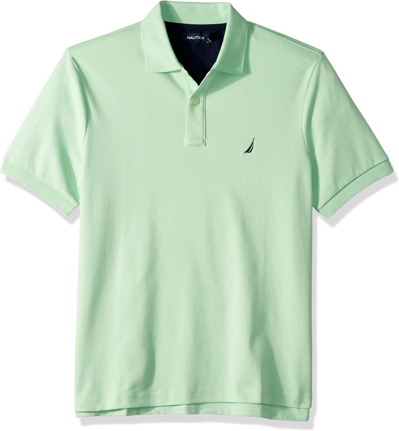Nautica Men's Classic Fit Short Sleeve Solid Soft Cotton Polo Shirt at  Men’s Clothing store