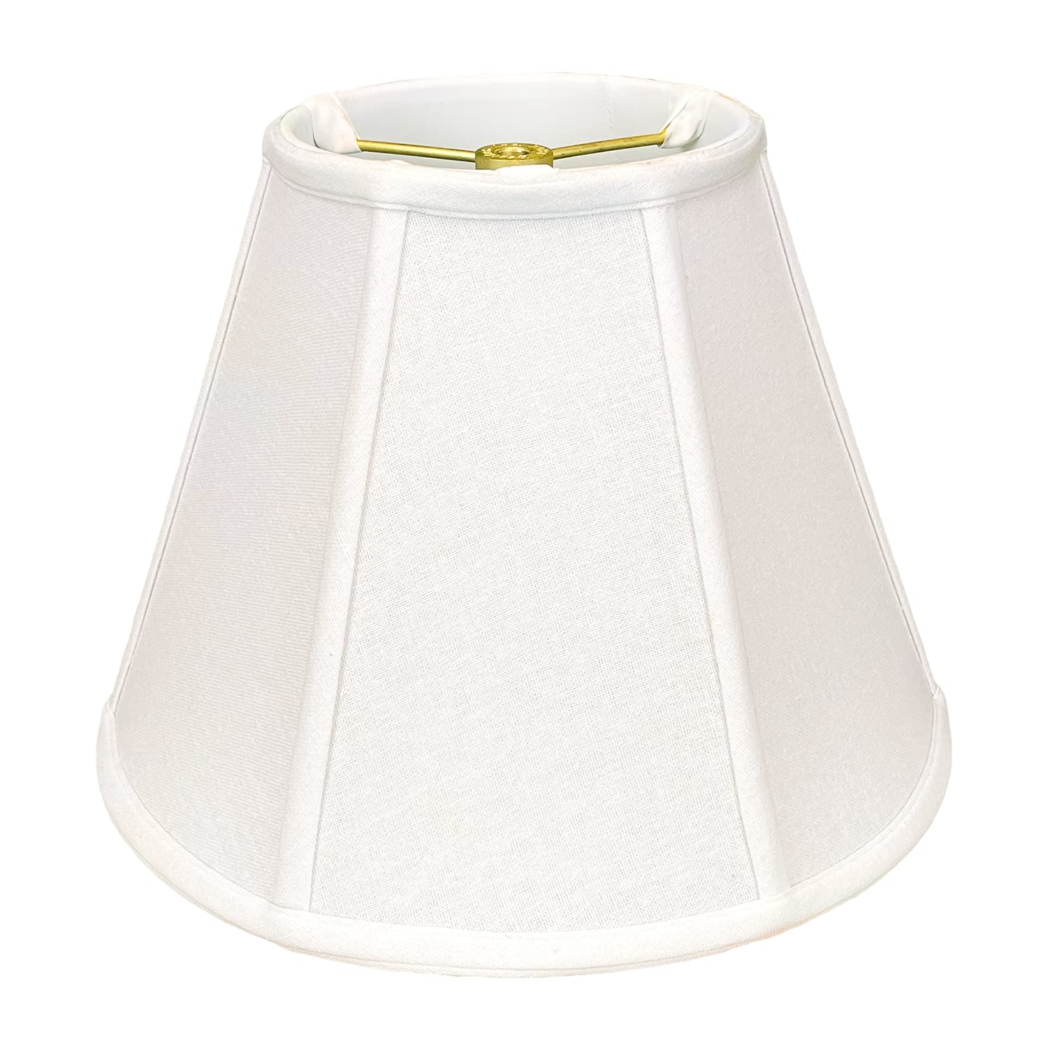 Royal Designs Deep Empire Lamp Shade - White - 9 x 18 x 14