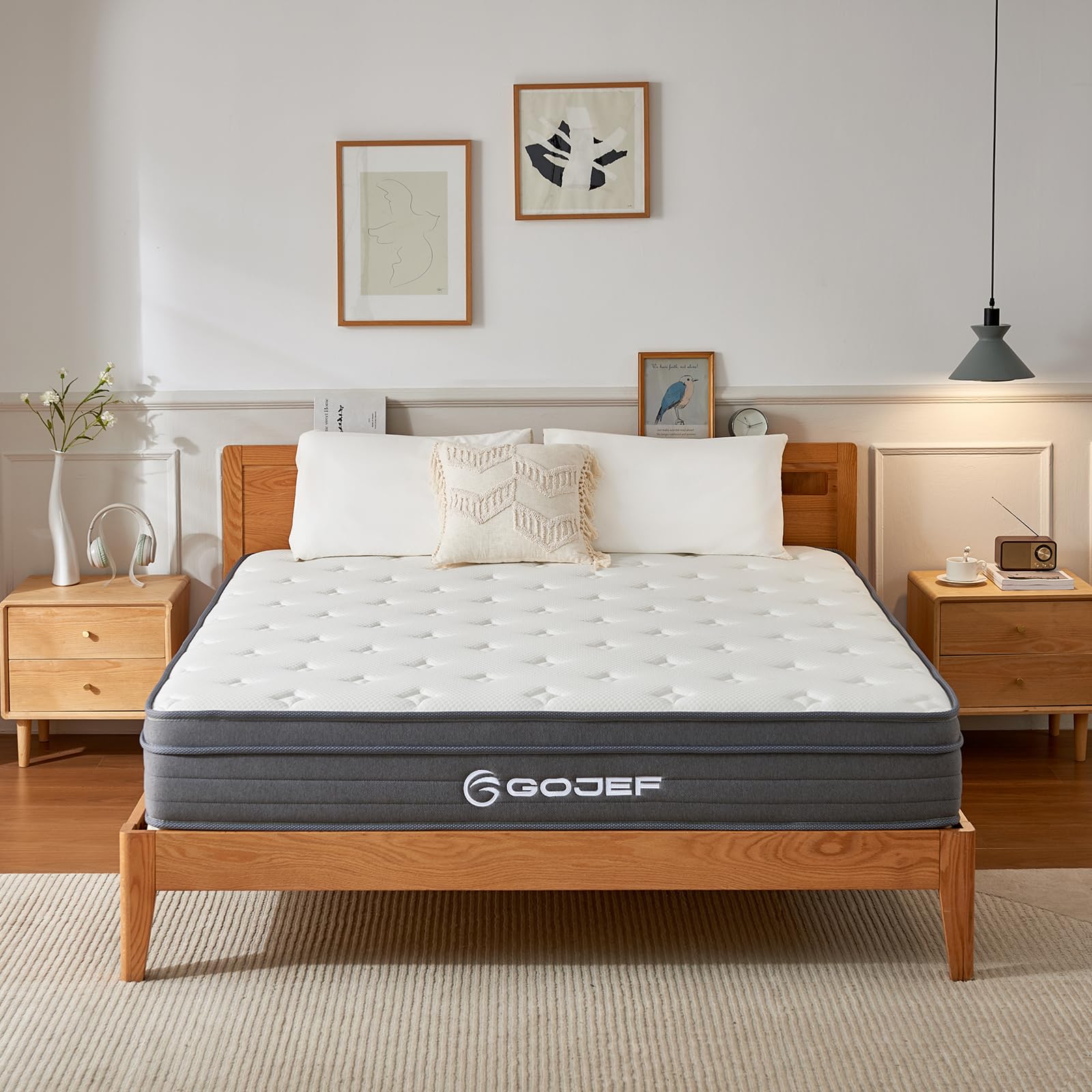 Photo 1 of *USED*
Gojef home Full Size Mattress, 10 inch Memory Foam Hybrid Mattress in a Box with Pocket Springs, Zone Support & Pressure Relief, Medium Firmness, CertiPUR-US Certified
*See Clerk Notes*