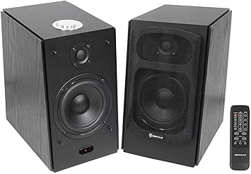 rockville rhb70 home theater compact powered speaker system