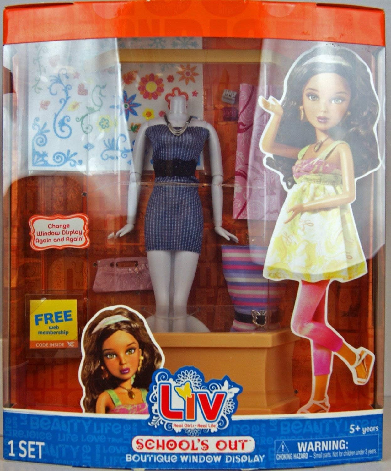 Liv Schools Out Boutique Window Display