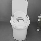 Rainberg Potty Training Seat for Kids with Backrest Handles Anti Slip Splash view 8