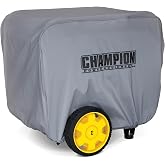 Champion Storage Cover for 12,000-20,000-Watt Portable Generators | Weather Resistant, Fits Frames Up To 35.4" x 25.6" x 29.5", Vinyl Exterior, Cotton Lined, Protects From Dirt and UV Damage
