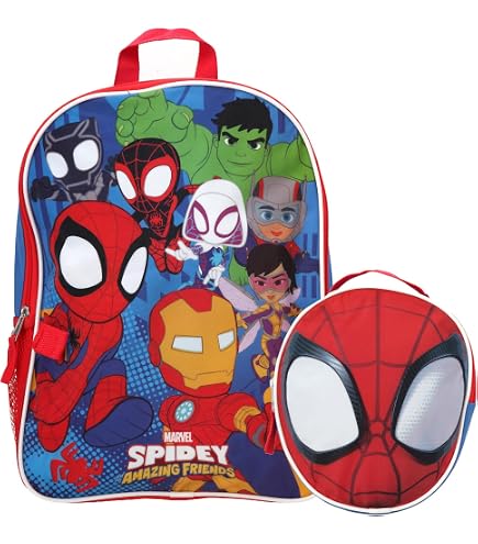 amazon spiderman mini backpack Spidey for Kids Bundle - 11