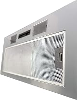 SIA 70cm Under Cupboard Canopy Cooker Hood Extractor Fan with 1m Ducting view 5