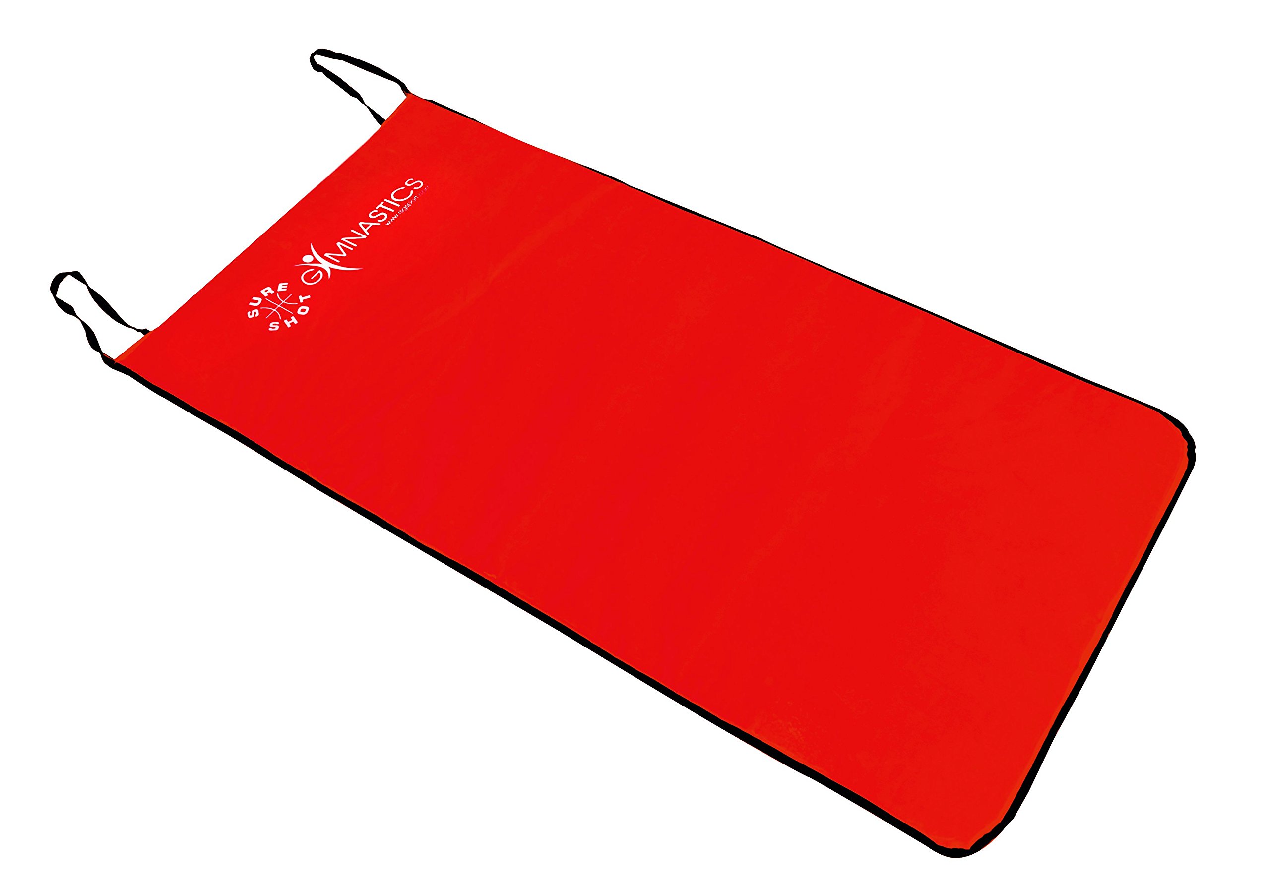 Sure Shot Non-Slip Aerobic Mat-Red, 1 0.5 m x 10 mm