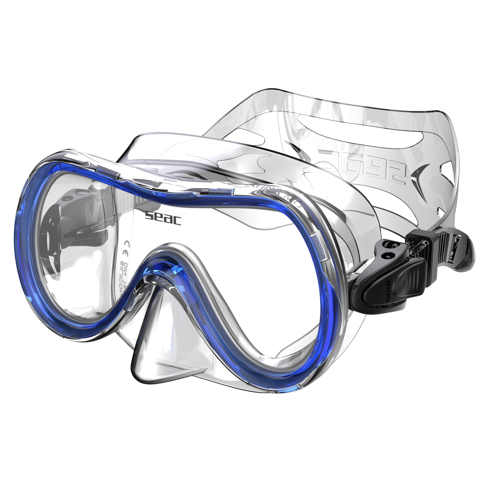 Seac Salina MD, Diving Mask for Kids, Ideal for Snorkelling