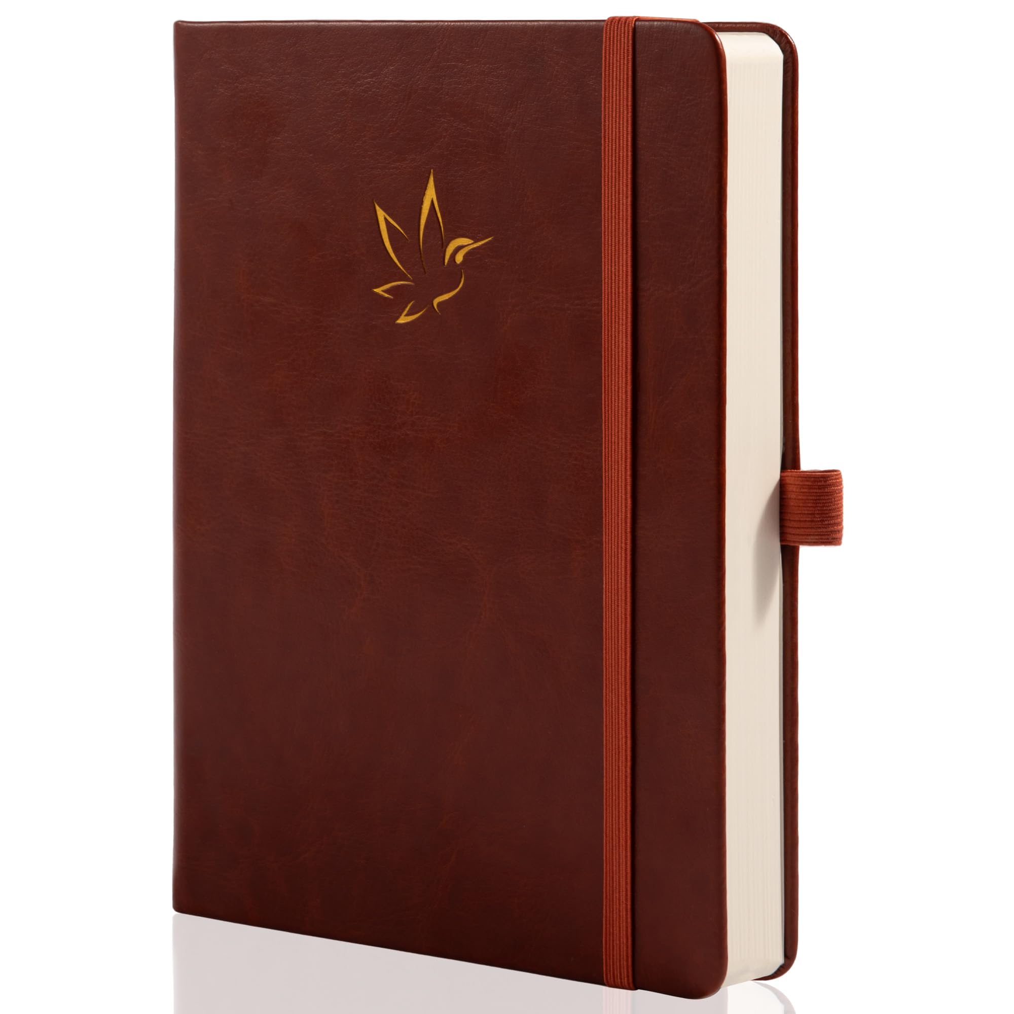 MGGAO Lined Journal Notebook, Journals for Writing, College Ruled With 320 Numbered Pages, Hardcover Notebook for Journaling Writing, 100 GSM Thick Paper, A5 Size for Work Business Study