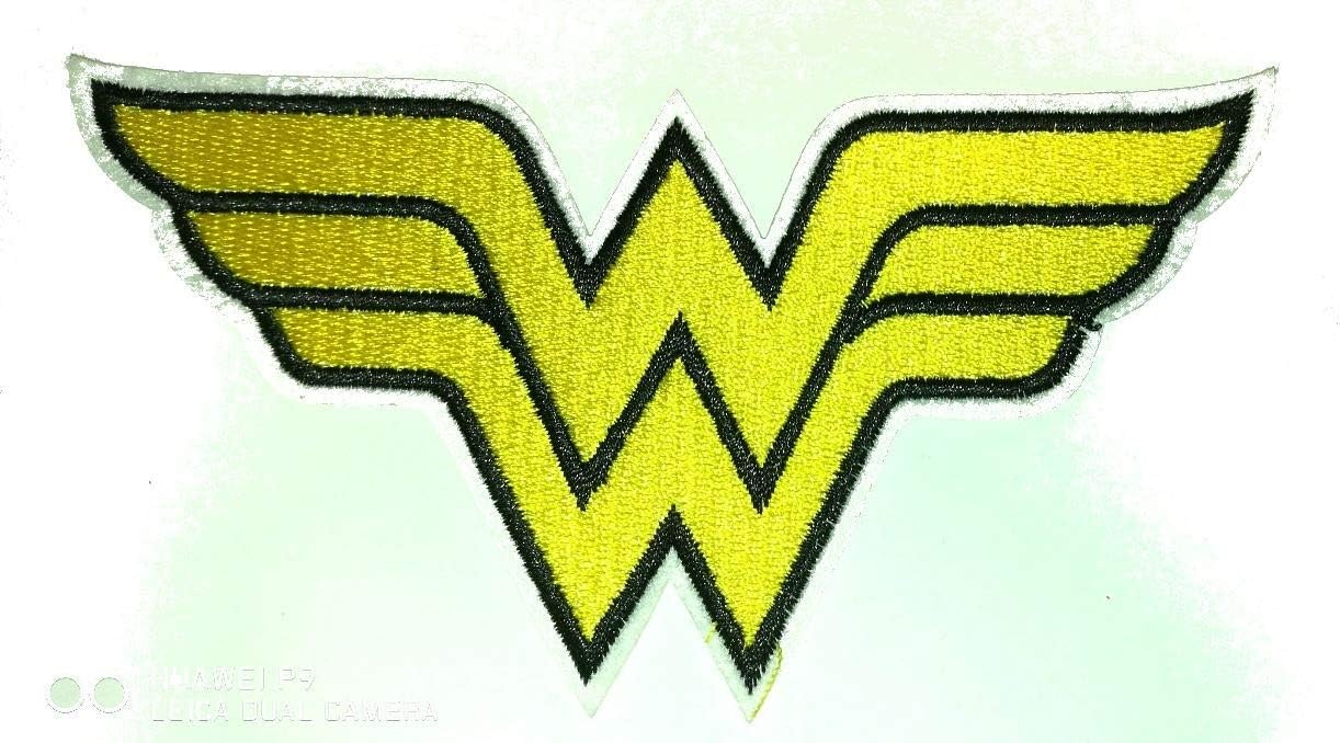 Patch autocollant étoile brodée - SAYA - rouge