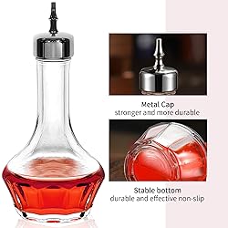 LINALL Bitters Bottle Set - Dasher Top Professional