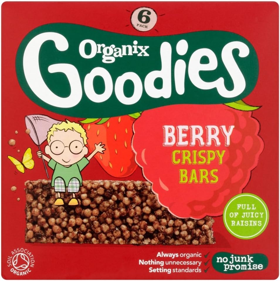 Organix Goodies Berry Crisp Bar, 108 g