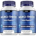 (2 Pack) Neuro Thrive Brain Supplement, Neuro Thrive for Memory Formula, Neuro-Thrive PQQ to Reduce The Negative Effects of Brain Fog Neuro-Thrive Cognitive Function NeuroThrive Reviews (120 Capsules)