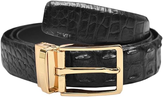 alligator skin belt mens
