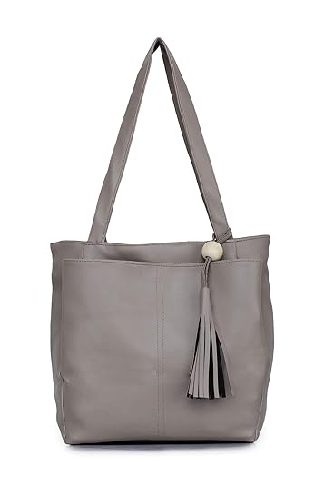 Vogue Street PU Shoulder Bag For Women/Girls - Khaki