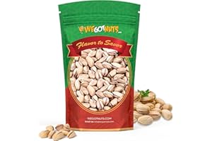 Turkish Antep Pistachios - 2.5 lbs (40oz) Premium Quality Kosher Roasted Pistachios By We Got Nuts - Natural & Healthy Rich Flavor Snack - Whole & Salted – Air-Tight Resealable Bag Package…