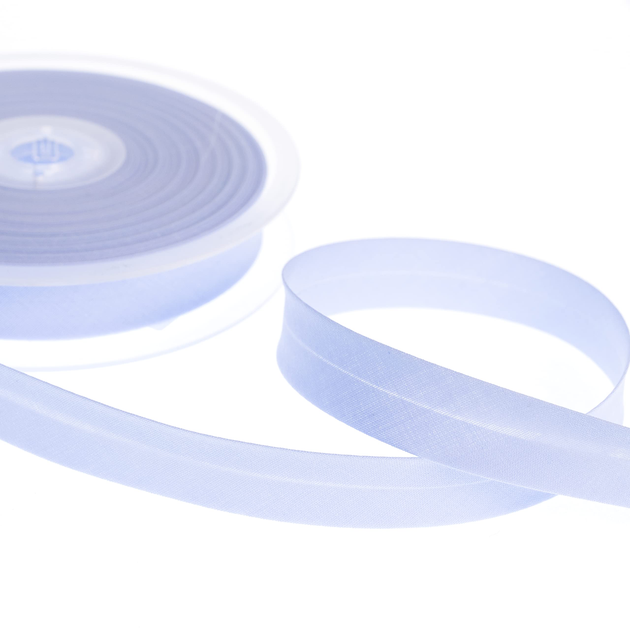 Realm Bias Binding Centre Fold Polycotton 18mm/30mm 5 Metres (Sky, 30mm)