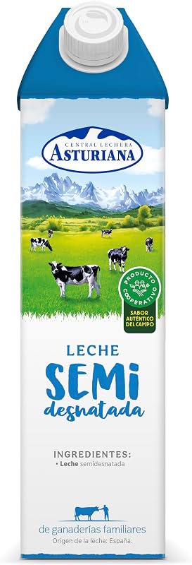 Leche Semidesnatada UHT Brik Pack 6x1L