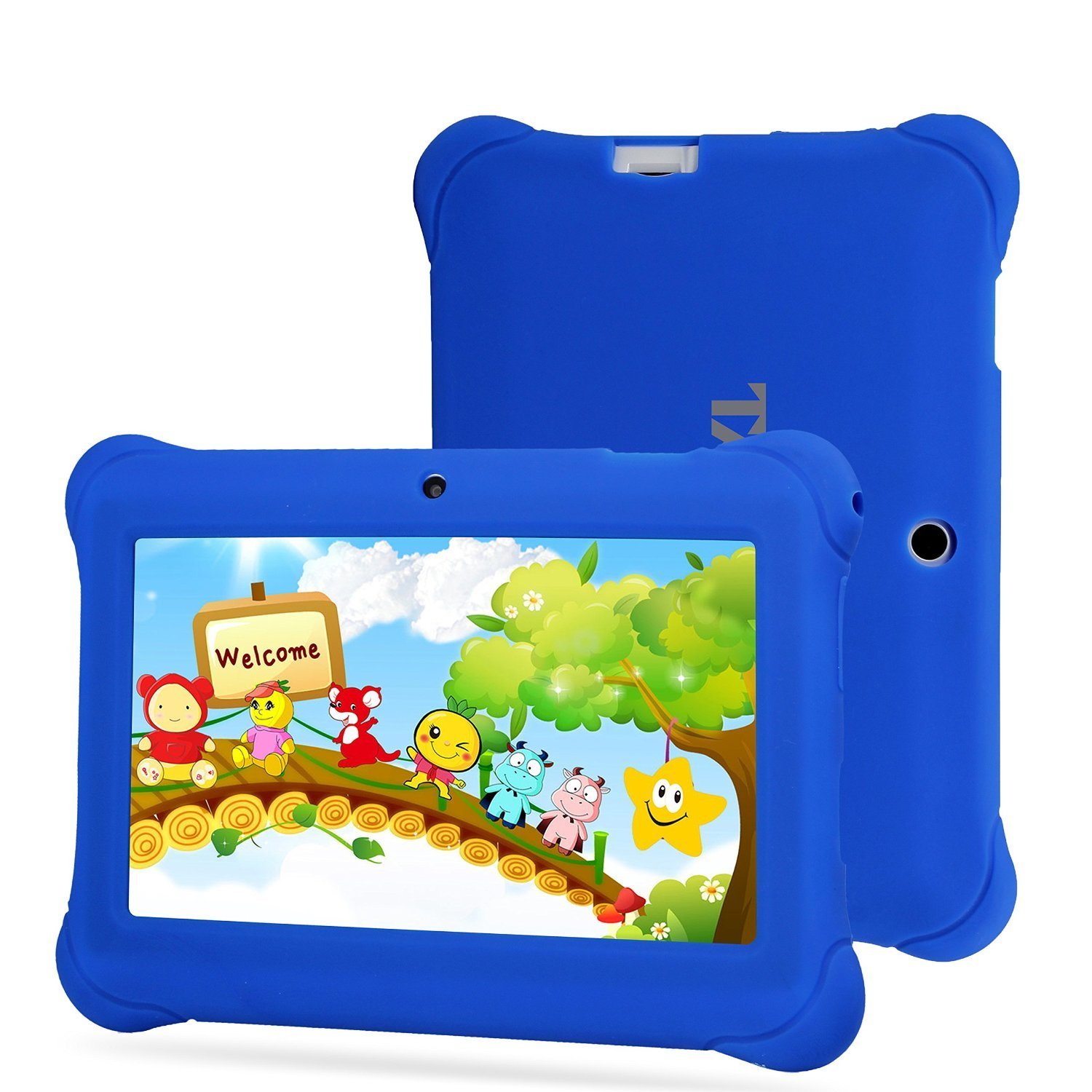 TagitalÂ® 7" T7K Quad Core Android Kids Tablet, with Wifi and Camera and Games, HD Kids Edition w/Zoodles Pre-Installed (Blue)