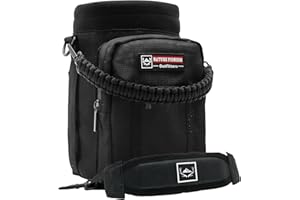 NATURE PIONEOR Water Bottle Holder with Strap 25 32 40 64 oz Insulated Water Bottle Carrier Sling Sleeve for Hiking,Outdoor Camping,Gym