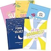 FACETORY K Beauty Face Mask Skin Care - CLASSIC 5 COLLECTION Sheet Mask Set | Natural Premium Korean Face Mask For All Skin Types - No Sulfates No Parabens (5 pc)